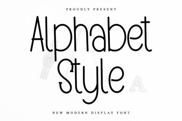 Alphabet Style Font for Captivating Digital Campaigns