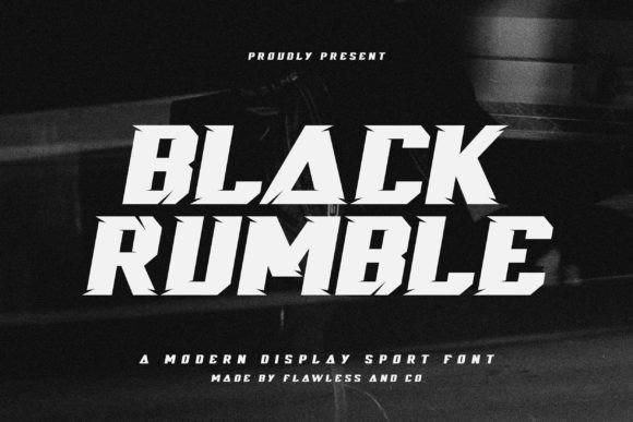 Black Rumble Font Review: A Bold Choice for Dynamic Branding