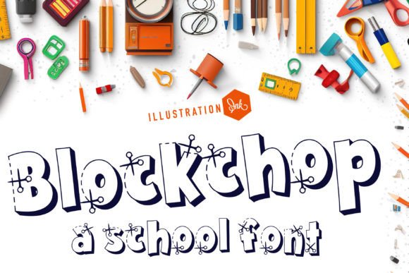 Blockchop: A Whimsical Hand-Crafted Sans Serif for Editorial Design