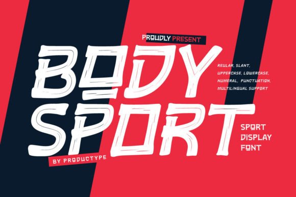 Bodysport: The Display Sport Font That Elevates Athletic Branding