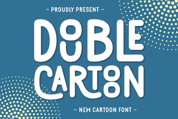Double Cartoon: A Display Font for Urban Editorial Design