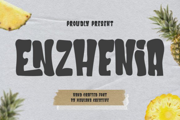 Enzhenia Font for Bold Branding and Eye-Catching Design
