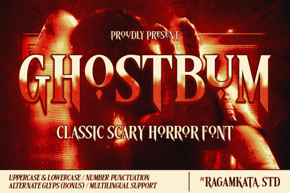 Ghostbum Font for Spooky and Stylish Design Projects
