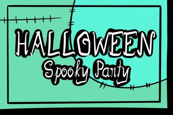 Halloween Spooky Party Font Brings Magic to Creative Designs