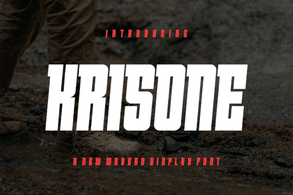 Krisone Font for Bold Branding and Modern Typography