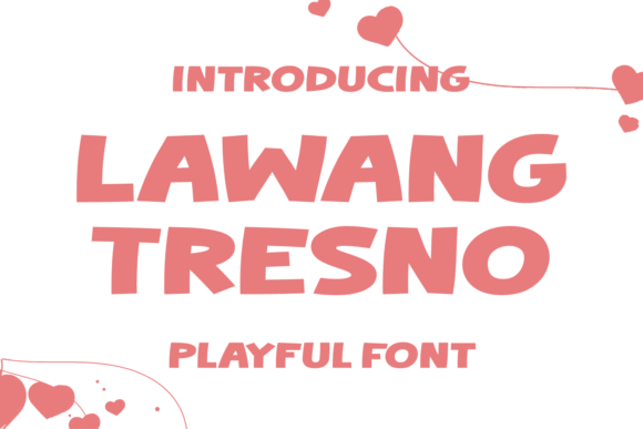 Lawang Tresno Font for Vibrant Branding and Creative Campaigns
