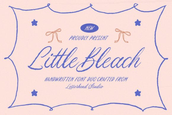Little Bleach: A Creative Font Duo for Brand Designers