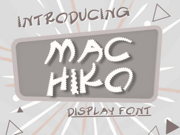 Machiko Display Font: Elevate Your Visual Branding with Quirky Typography
