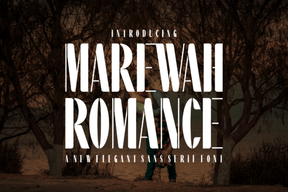 Marewah Romance Font for Bold and Elegant Design Projects
