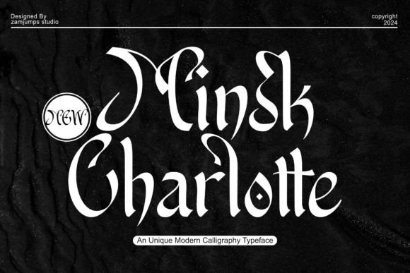 Minsk Charlotte: A Display Font for Thoughtful Typography