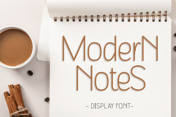 Modern Notes Font: A Stylish Typeface for Digital Design