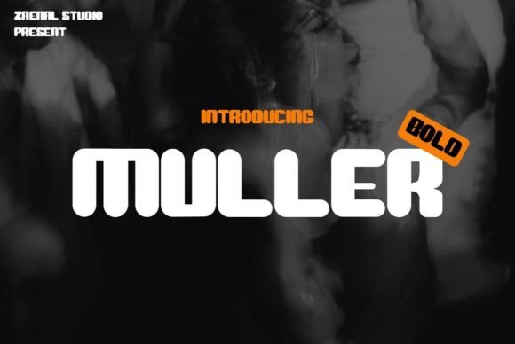 Muller Display Font for Modern Web Design and Branding