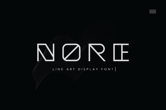 Nore Display Font for Modern Brand Campaigns