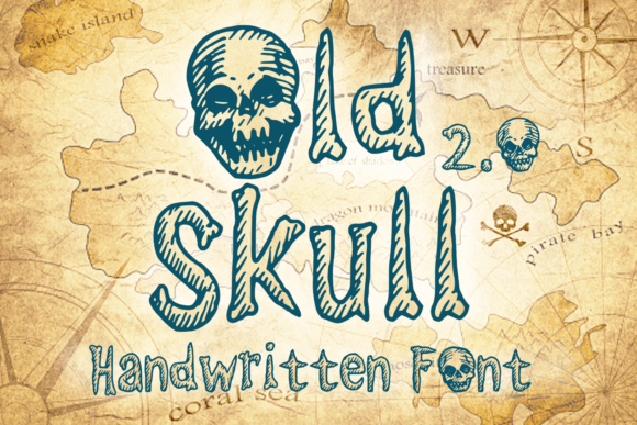 Old Skull 2.0: A Vintage Font for Bold Branding and Display Typography
