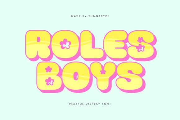 Roles Boys Font: A Playful Typeface for Your Brand