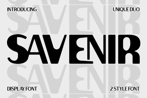 Savenir Display Font for a Polished Brand Look