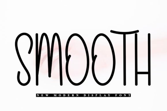 Smooth Display Font for Warm and Friendly Branding