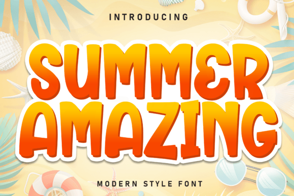 Summer Amazing Font Review for Bold Brand Headlines