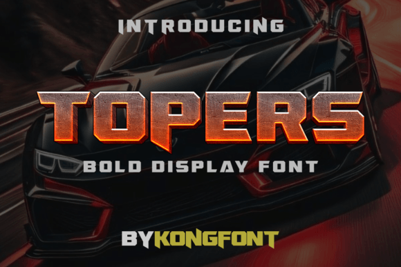 Topers Font Review for Campaign Design