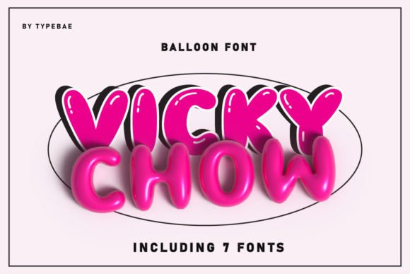 Vicky Chow Font Adds Playfulness to Branding Projects