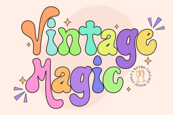 Vintage Magic: A Nostalgic Display Font for Timeless Projects
