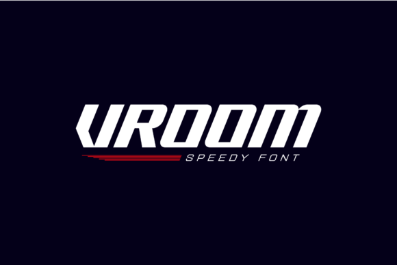Vroom Font for Bold Branding and Dynamic Design