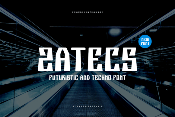 Zatecs Font for Modern Editorial Design